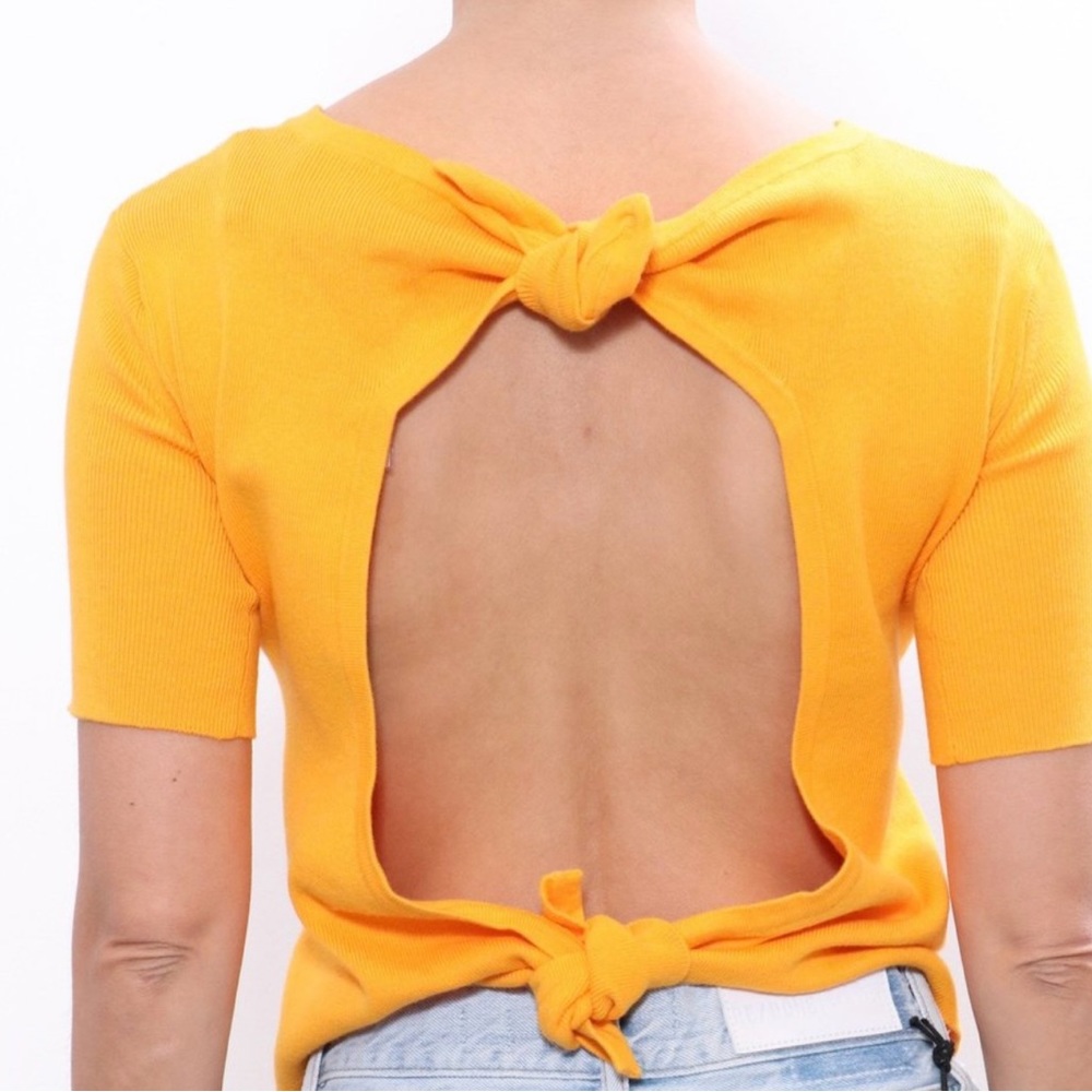 Simon Miller Novi Sweater | Tied Back| XS *DAMAGED*